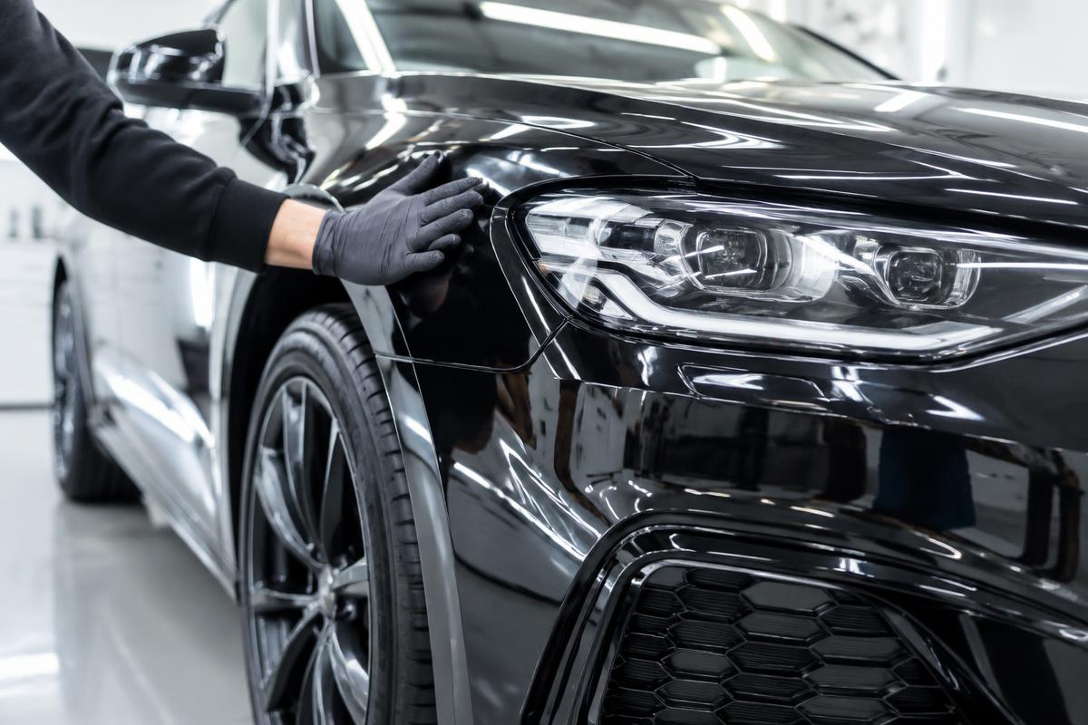 Gloss vehicle bodywork during a finish inspection